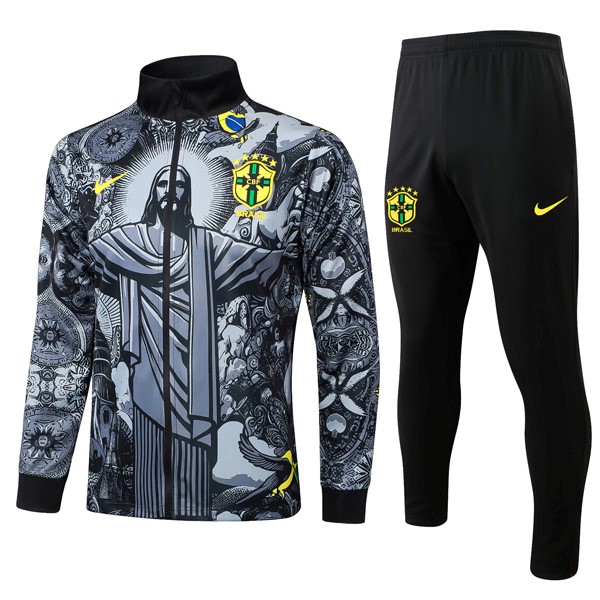 Chandal Brasil 2024-25 Gris 2